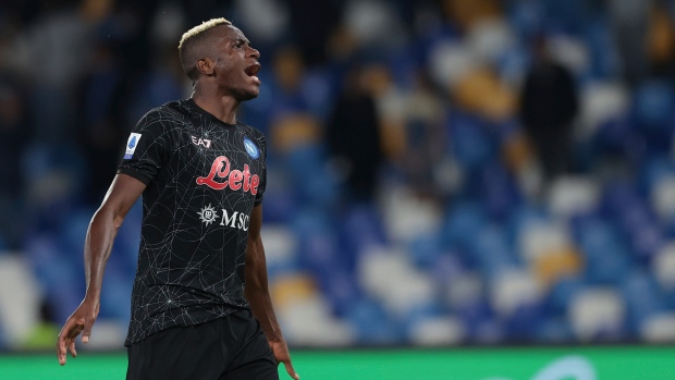 Napoli's Victor Osimhen, The Canadian Press Napoli's Victor Osimhen