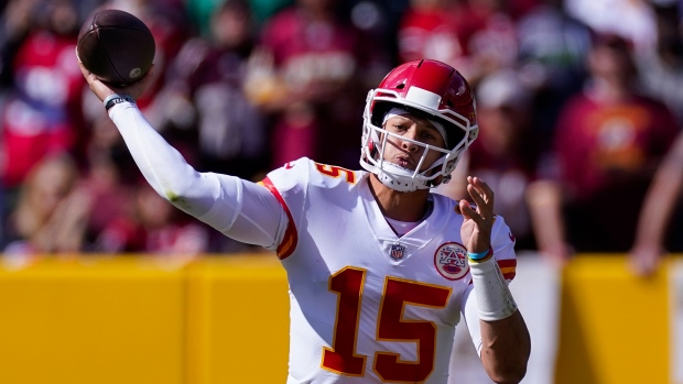 Patrick Mahomes, The Canadian Press Patrick Mahomes
