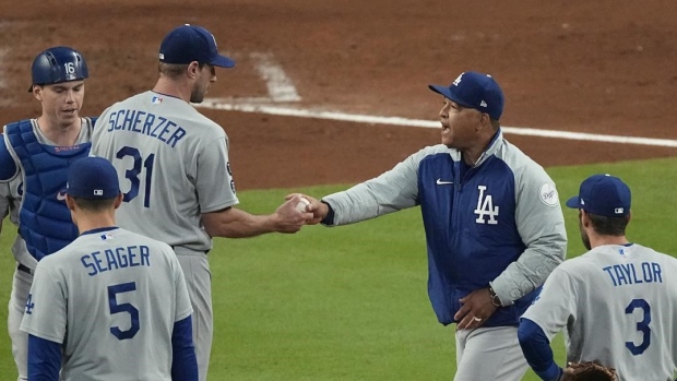 Max Scherzer Dave Roberts, The Canadian Press Max Scherzer Dave Roberts