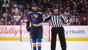 Blues' Buchnevich suspended two games for head-butting