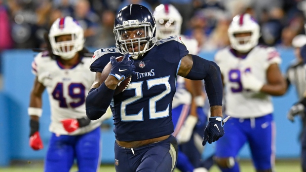 Tennessee Titans Derrick Henry active roster playoffs 