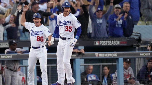 Cody Bellinger, The Canadian Press Cody Bellinger