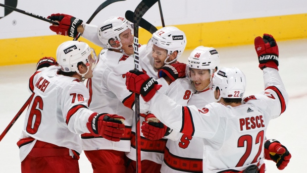 Carolina Hurricanes Celebrate, The Canadian Press Carolina Hurricanes Celebrate