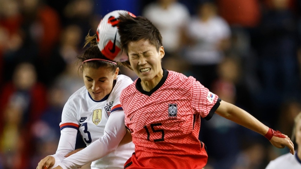 Alex Morgan Park Yeeun, The Canadian Press Alex Morgan Park Yeeun