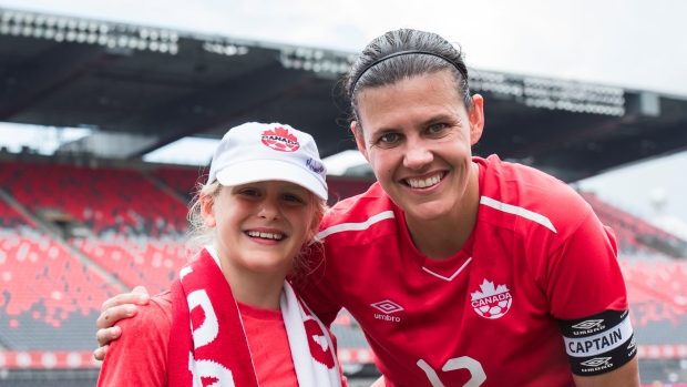 Jane Van Kessel Christine Sinclair, Jody Van Kessel Jane Van Kessel Christine Sinclair