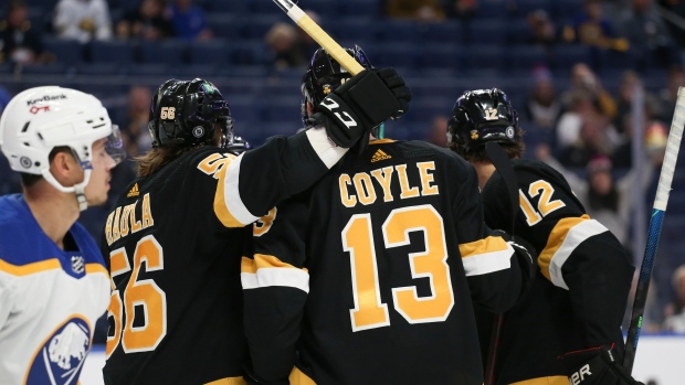 Bruins Celebrate, The Canadian Pres Bruins Celebrate