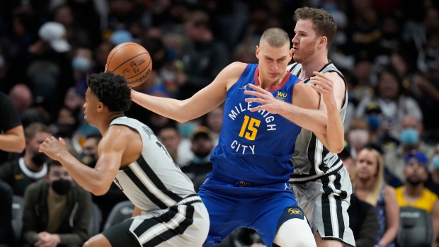 Nikola Jokic, The Canadian Press Nikola Jokic