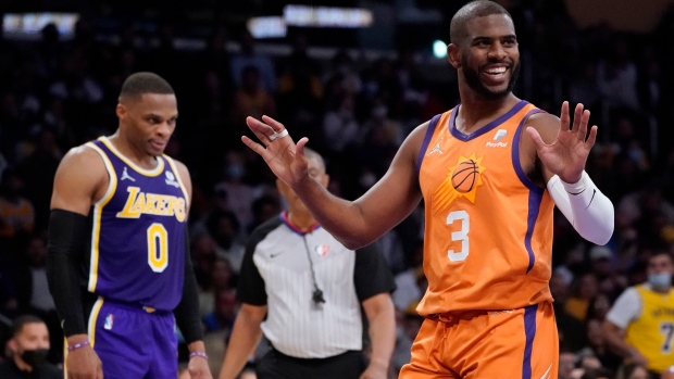 Chris Paul Russell Westbrook, The Canadian Press Chris Paul Russell Westbrook