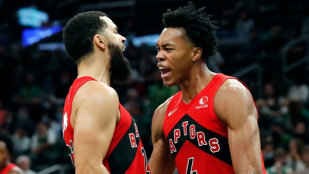 Fred VanVleet Scottie Barnes, The Canadian Press Fred VanVleet Scottie Barnes