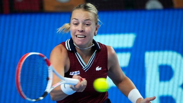 Anett Kontaveit , The Canadian Press Anett Kontaveit