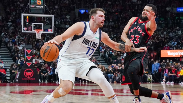 Luka Doncic Fred VanVleet