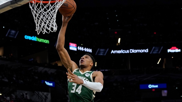 Giannis Antetokounmpo, The Canadian Press Giannis Antetokounmpo