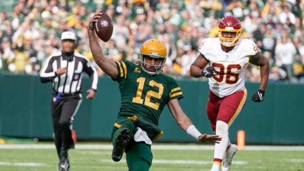 Aaron Rodgers, The Canadian Press Aaron Rodgers