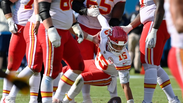 Patrick Mahomes, The Canadian Press Patrick Mahomes
