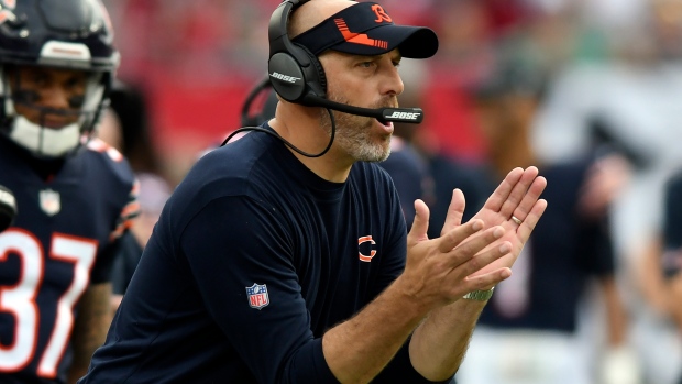 Matt Nagy, The Canadian Press Matt Nagy
