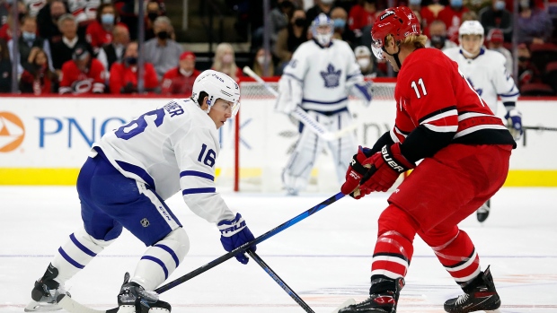 Mitch Marner and Jordan Staal, The Canadian Press Mitch Marner and Jordan Staal