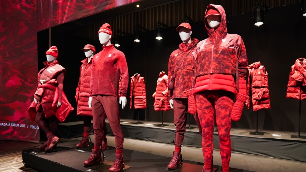 Lululemon official team canada collection launch