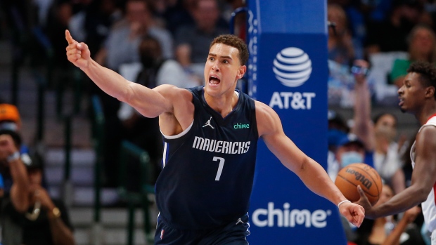 Dallas Mavericks Dwight Powell , The Canadian Press Dallas Mavericks Dwight Powell