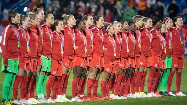 Canada's Women's National Soccer Team, The Canadian Press Canada's Women's National Soccer Team