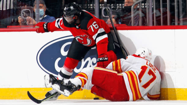 P.K. Subban and Milan Lucic, The Canadian Press P.K. Subban and Milan Lucic