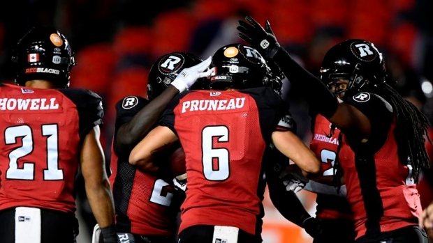 Redblacks Celebrate