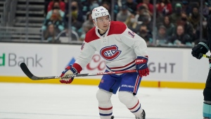 Habs F Suzuki day-to-day with upper-body injury