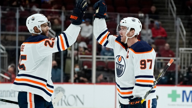 Darnell Nurse, Connor McDavid, The Canadian Press Darnell Nurse, Connor McDavid