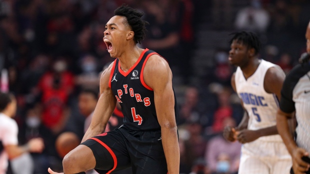 Scottie Barnes - Toronto Raptors - Game-Worn 2021 Summer League Jersey - 4th Overall Draft Pick