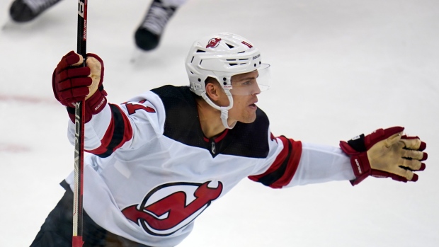New Jersey Devils' Andreas Johnsson