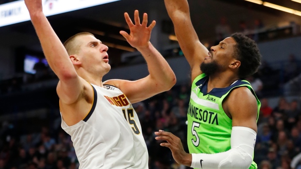 Nikola Jokic Denver Nuggets Minnesota Timberwolves Tsn Ca