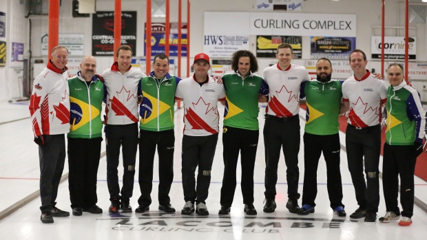 Team Brendan Bottcher and Team Brazil 