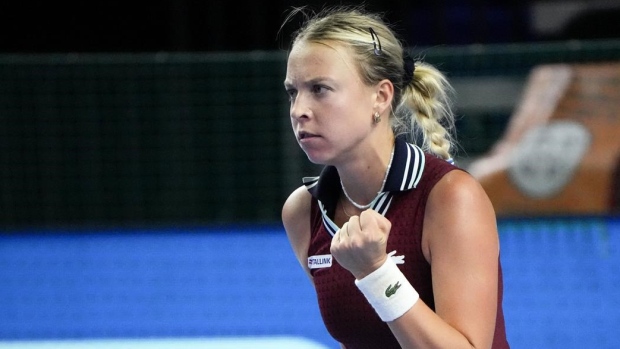 Anett Kontaveit, The Canadian Press Anett Kontaveit