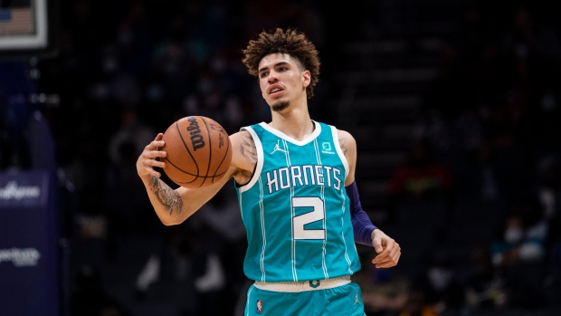 LaMelo Ball, The Canadian Press LaMelo Ball