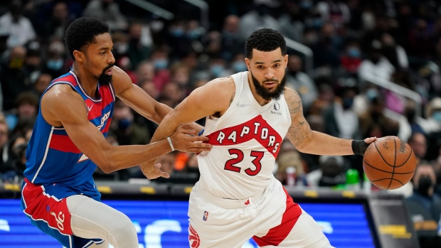 Spencer Dinwiddie Fred VanVleet, The Canadian Press Spencer Dinwiddie Fred VanVleet