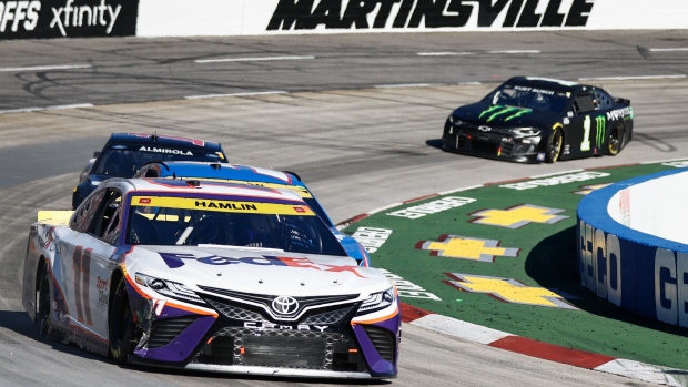Denny Hamlin, The Canadian Press Denny Hamlin