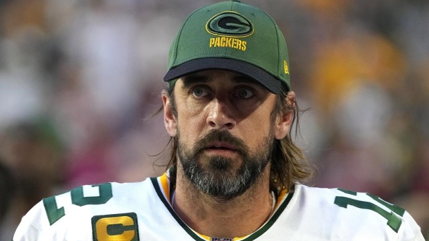 Aaron Rodgers, The Canadian Press Aaron Rodgers