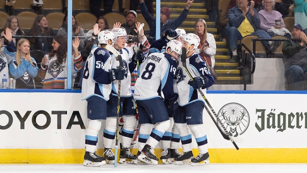 Milwaukee Admirals celebrate