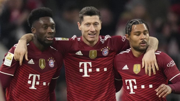 Robert Lewandowski , The Canadian Press Robert Lewandowski