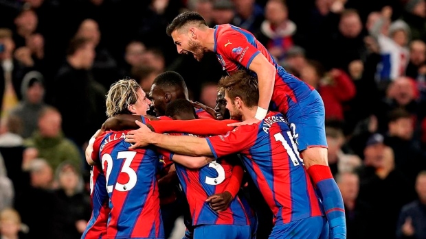 Crystal Palace celebrates, The Canadian Press Crystal Palace celebrates