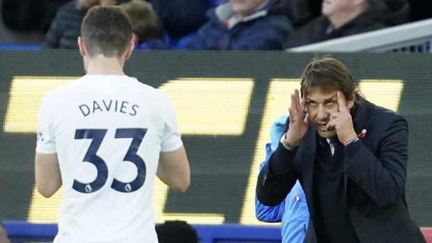 Tottenham held by Everton in Conte's frustrating EPL return Article Image 0, The Canadian Press Tottenham held by Everton in Conte's frustrating EPL return Article Image 0