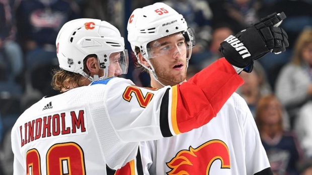 Elias Lindholm, Noah Hanifin, Getty Images Elias Lindholm, Noah Hanifin