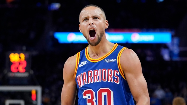 Stephen Curry, The Canadian Press Stephen Curry