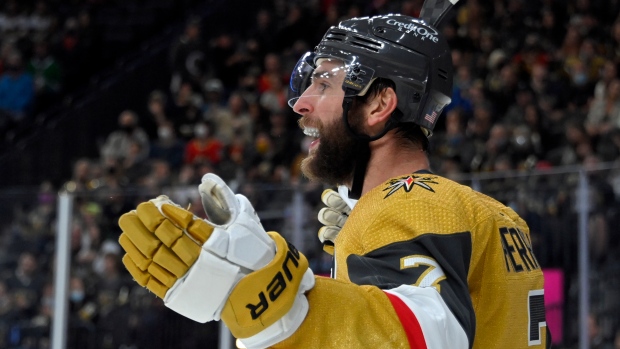 Vegas Golden Knights defenseman Alex Pietrangelo, The Canadian Press Vegas Golden Knights defenseman Alex Pietrangelo
