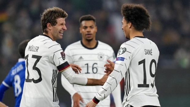 Leroy Sane Thomas Muller