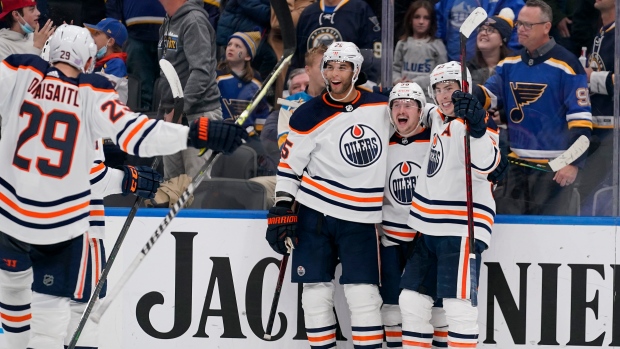 Leon Draisaitl Darnell Nurse Kailer Yamamoto Ryan Nugent-Hopkins