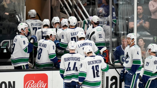 Vancouver Canucks after 5-1 loss to Ducks, The Canadian Press Vancouver Canucks after 5-1 loss to Ducks