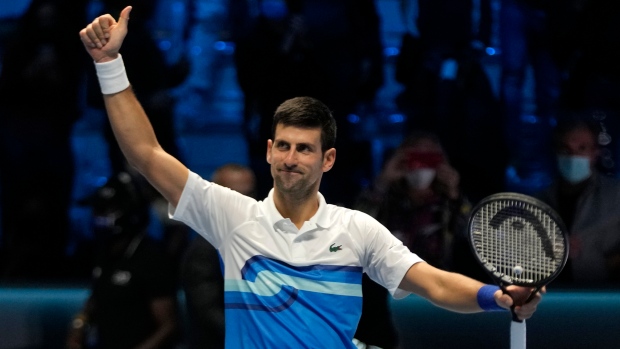 Novak Djokovic, The Canadian Press Novak Djokovic