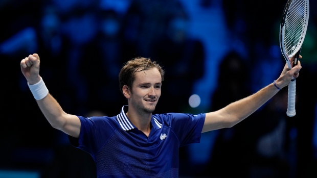 Daniil Medvedev, The Canadian Press Daniil Medvedev
