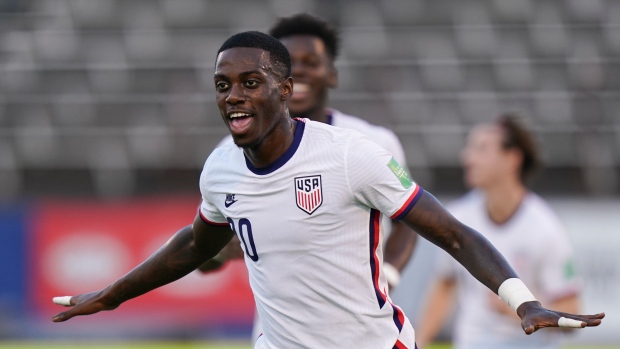 Tim Weah, The Canadian Press Tim Weah