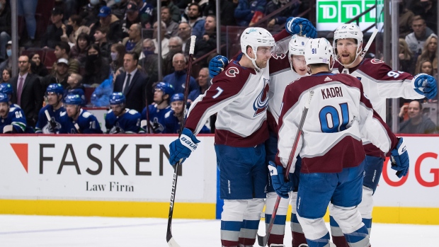 Avs place concussed Tucker on injured list